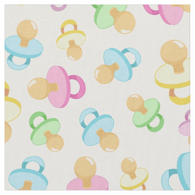Pacifier Country Baby Infant Custom Gift Fabric (Close Up)