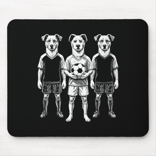 Pack Attack Soccer Team  Mouse Pad (Front)