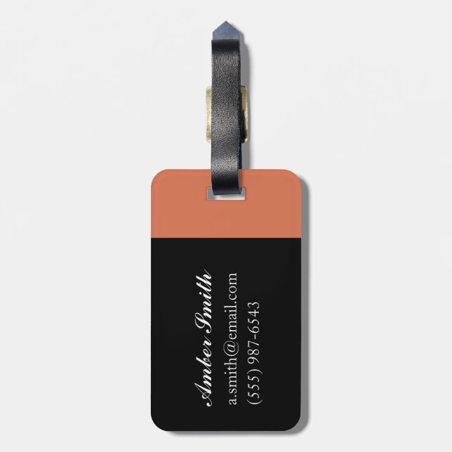 Pack Leaders 2001 Luggage Tag (Back Vertical)