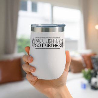 Pack lighter go further Travel Mug Insulated