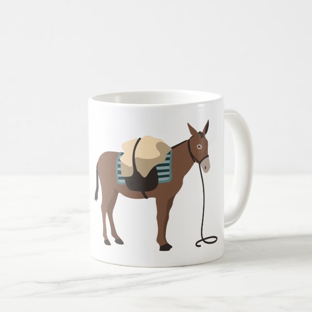 Pack Mule Coffee Mug (Front Right)
