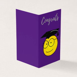 Pack of 25 Congrats Glitter Graduation Cards