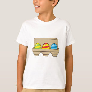 Pack of Colourful Cartoon Easter Eggs T-Shirt