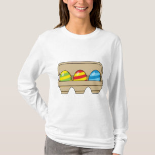 Pack of Colourful Cartoon Easter Eggs T-Shirt
