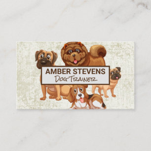 Pack of Dogs Animal Business Card
