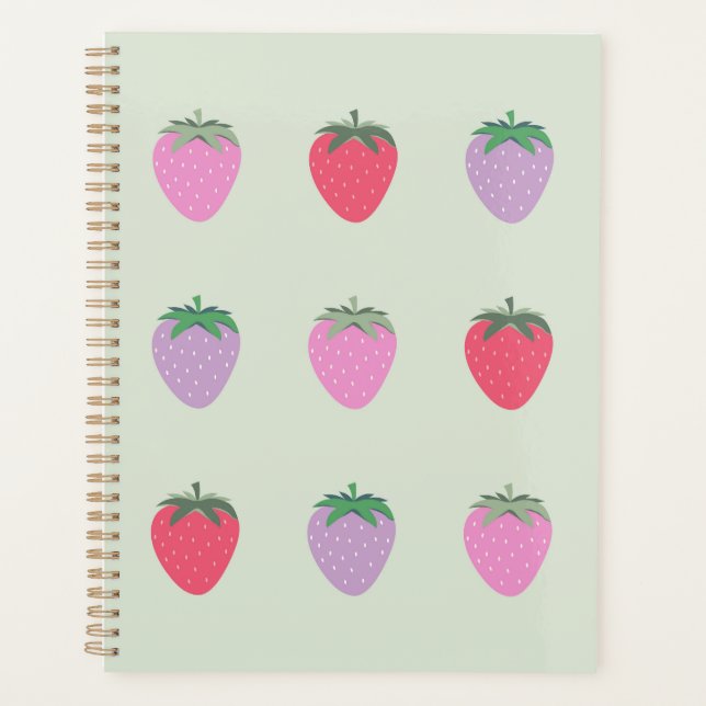  Pack Of Strawberries Planner (Front)