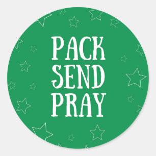 Pack Send Pray Stickers