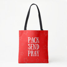 Pack Send Pray Tote Bag