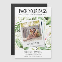 Pack Your Bags Costa Rica Photo Wedding