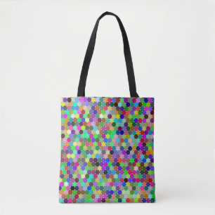 Packed Circles Medium Tote Bag
