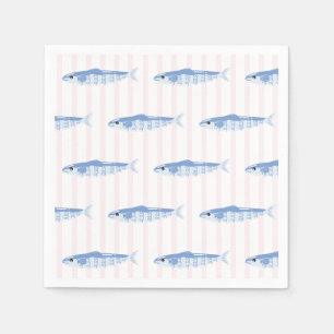 Packed with Love Sardines Bridal Shower Napkin