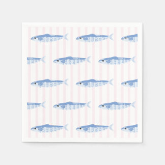Packed with Love Sardines Bridal Shower Napkin