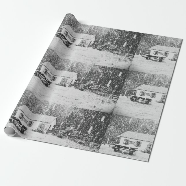 Packers Guard Station Wrapping Paper (Unrolled)