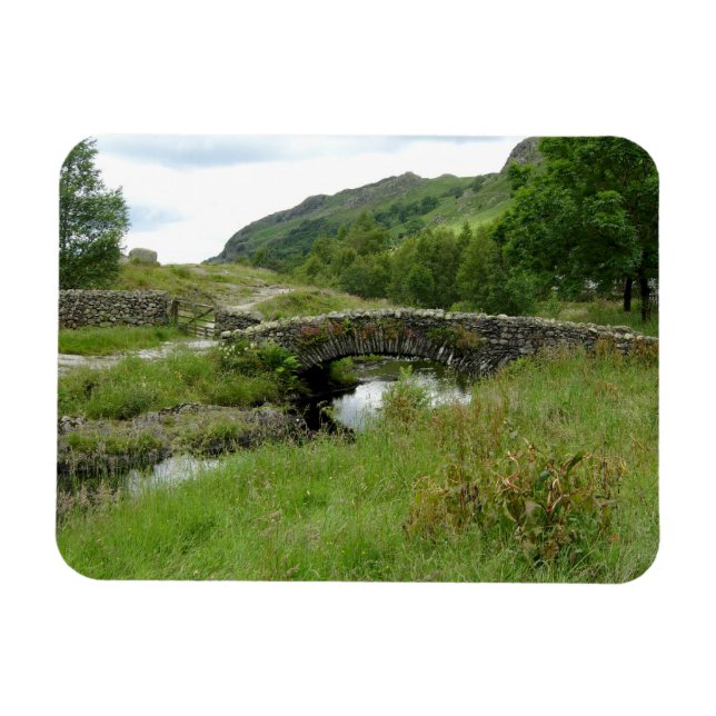 Packhorse Bridge at Watendlath  Magnet (Horizontal)