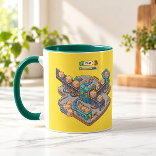 Packing Factory Hunter Green Combo Mug