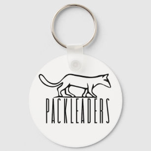PackLeader Blk Logo Keychain