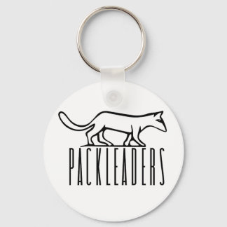 PackLeader Blk Logo Keychain