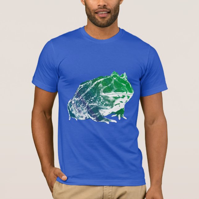 Pacman Frog Shirt Blue (Front)