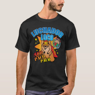 Paco Poster - Mexican Wrestling Squirrels T-Shirt