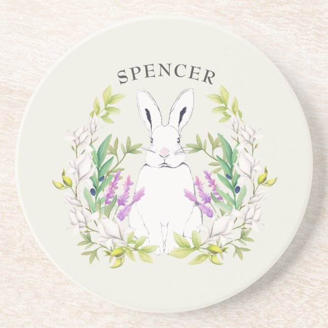 Paco the Bunny Coaster (Front)