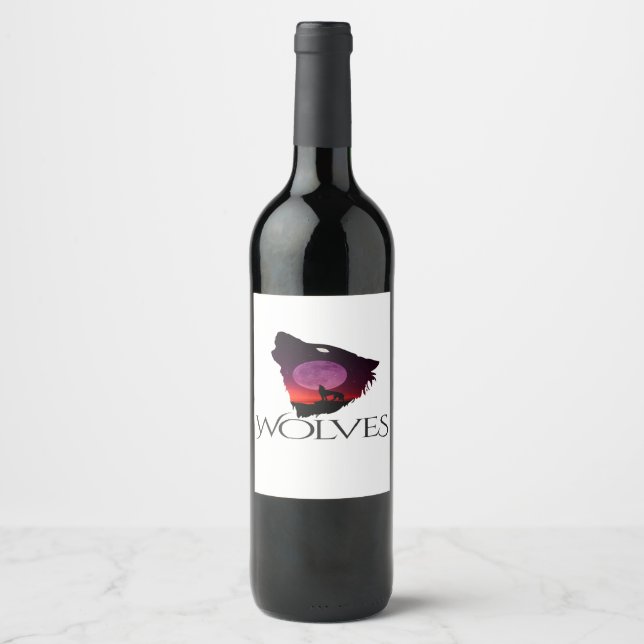 Pact of Wolves Wine Label (Front)