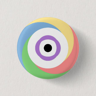 Pactomics. Know. Your. Colour. 3 Cm Round Badge