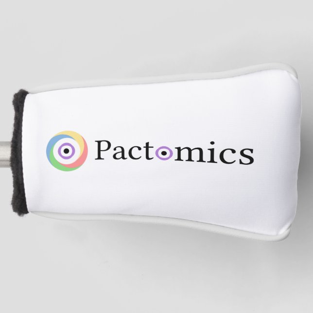 Pactomics. Know. Your. Colour.  Golf Head Cover (Front)