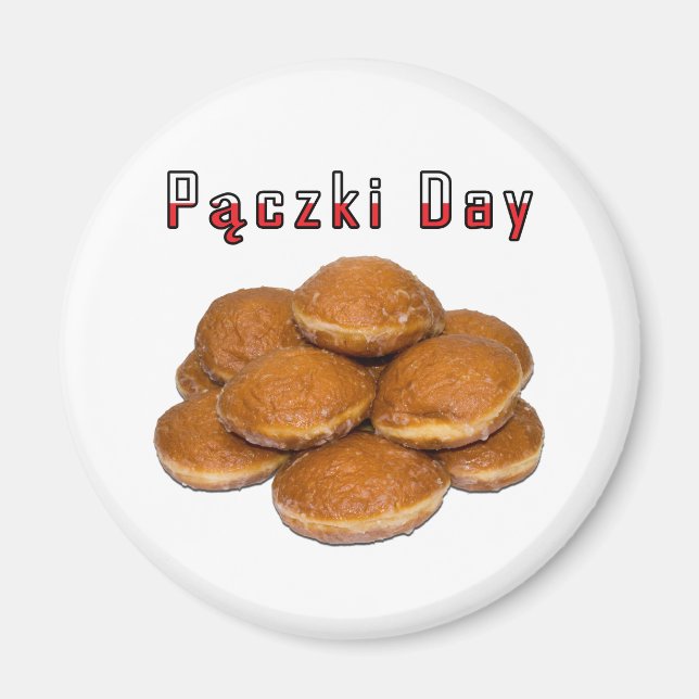 Paczki Day Magnet (Front)