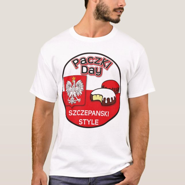 Paczki Day - Szczepanski Style T-Shirt (Front)
