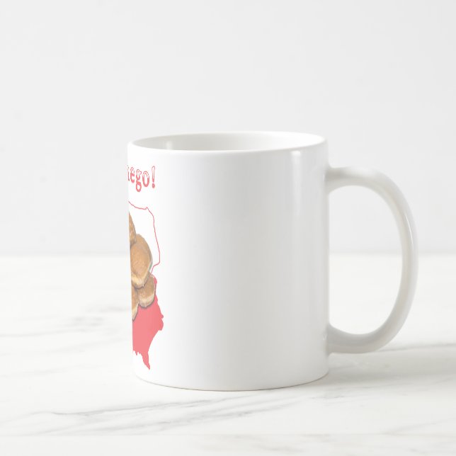 Paczki Smacznego Polish Map Coffee Mug (Right)