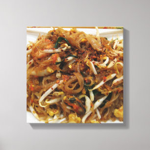Pad Thai [ผัดไทย] Thailand Street Food Canvas Print