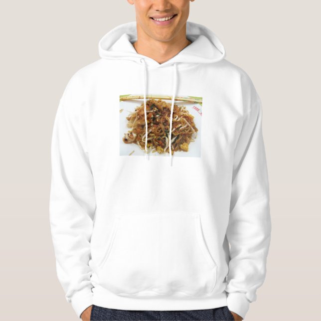 Pad Thai [ผัดไทย] Thailand Street Food Hoodie (Front)