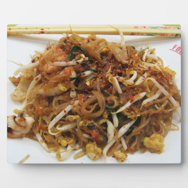 Pad Thai [ผัดไทย] Thailand Street Food Plaque (Front)