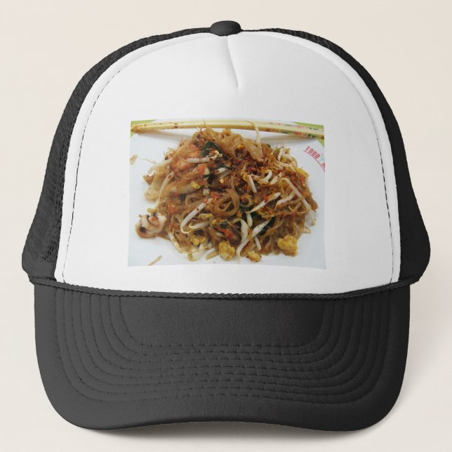 Pad Thai [ผัดไทย] Thailand Street Food Trucker Hat (Front)