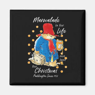 Paddington Bear Xmas Marmalade For Life Cute Merry Magnet