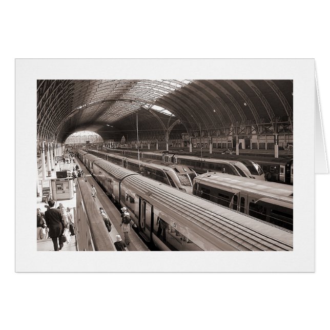 Paddington Station, London. (Front Horizontal)