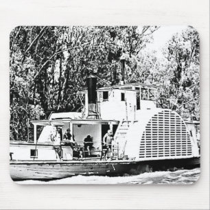 Paddle Boat on Murray River Victoria Mouse Pad