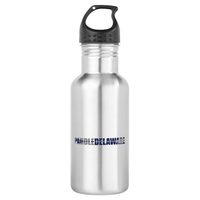 Paddle Delaware Kayaking 532 Ml Water Bottle (Front)