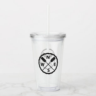 Paddle Explorer Design - Acrylic Tumbler