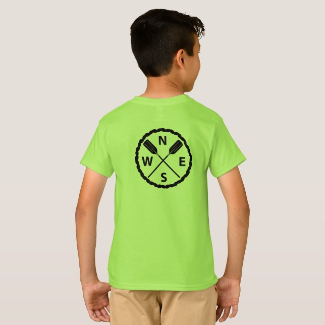 Paddle Explorer Design - T-Shirt (Back Full)
