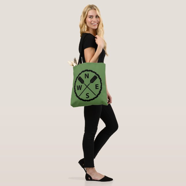 Paddle Explorer Design - Tote Bag (On Model)