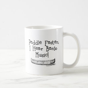 Paddle Faster Coffee Mug