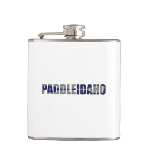 Paddle Idaho Kayaking Hip Flask