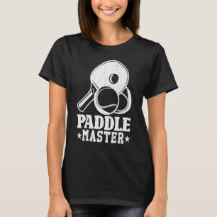 Paddle Master Paddleball Player Sports Graphic T-Shirt