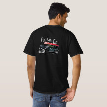 Paddle On Classic Car Design - Men's Value T-Shirt