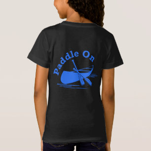 Paddle On Design - Girls' Fine Jersey T-Shirt