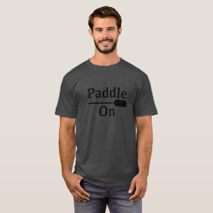 Paddle On Design - Men's Basic Dark T-Shirt