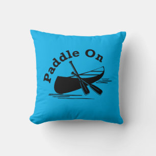 Paddle On Design - Throw Pillow 16" x 16"