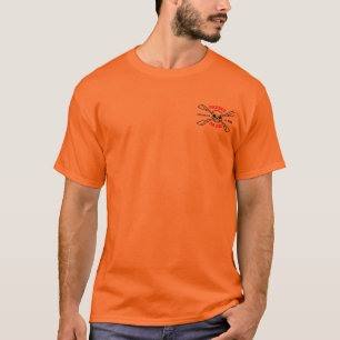 Paddle or Die in high vis. orange T-Shirt