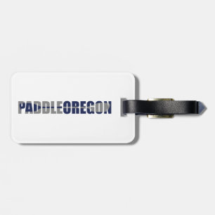 Paddle Oregon Kayaking Luggage Tag